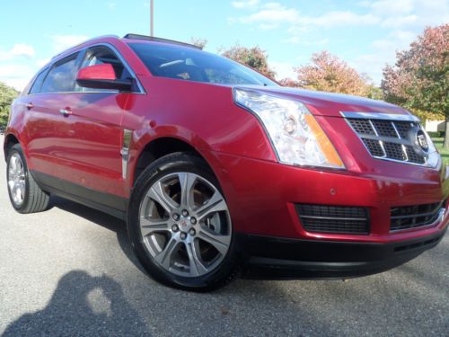 2012 cadillac srx/ no reserve/ back up camera/ panoroof/ leather/ low mile