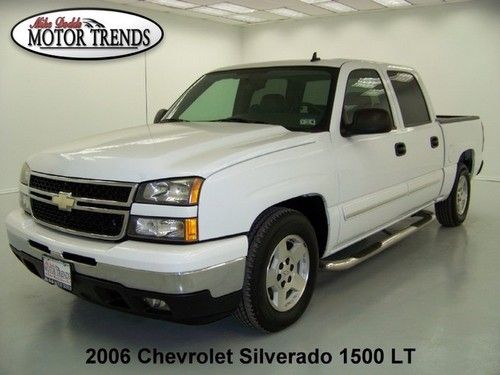 2006 lt crew cab dvd leather tow pkg bose running boards chevy silverado 52k