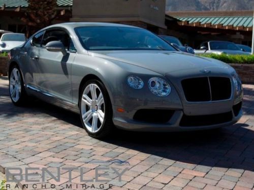 2013 continental gt v8 gray sports exhaust ceramic brakes 21 wheels 6k mi