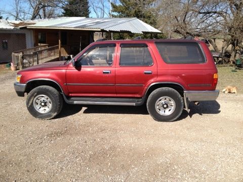 1995 toyota 4runner sr5 sport utility 4-door 3.0l 4 wheel drive