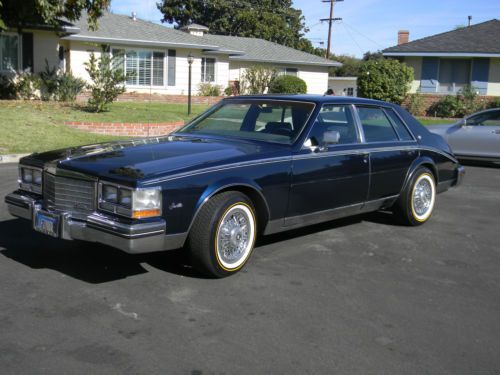 1982 cadillac seville base sedan 4-door 4.1l