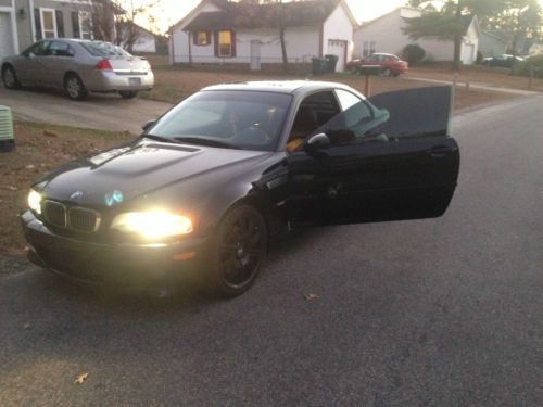 2004 bmw m3 coupe black