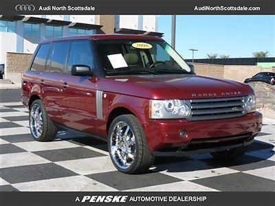 2006 range rover hse-4wd-leather-navigation-heated seats-sun roof-61k miles