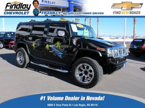 2004 hummer h2 humvee sport utility 4-door 6.0l michael goddard military 316hp