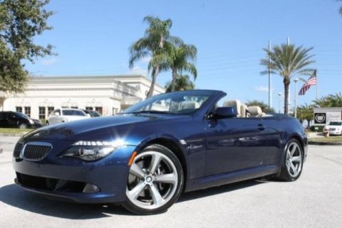 650i convertible 4.8l nav cd keyless start traction control stability control