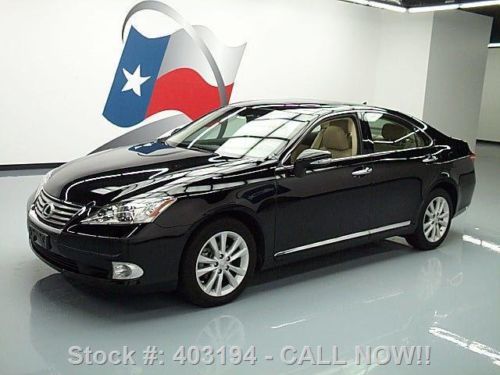 2010 lexus es350 3.5l v6 climate leather sunroof 30k mi texas direct auto