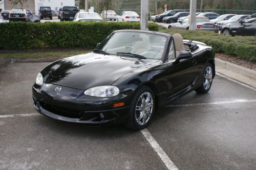 2003 miata mx-5 low miles nardi 6 spd new tires clean cafax