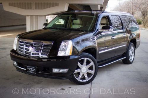 2008 cadillac escalade esv navigation sat. radio running boards bluetooth