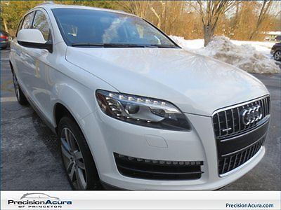 2011 audi q7 white navigation 36,000 miles all wheel drive