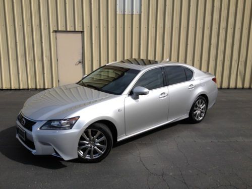 2013 lexus gs 350 awd, only 1k mi, navigation, heated &amp; cooled seats, roof, tint