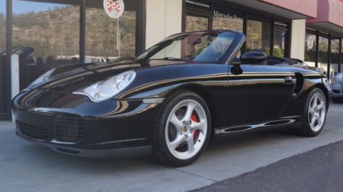 2004 porsche turbo cabriolet super clean!