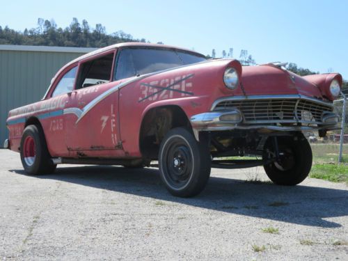 1956 ford fairlane gasser mopar big block straight axle hot rod rat