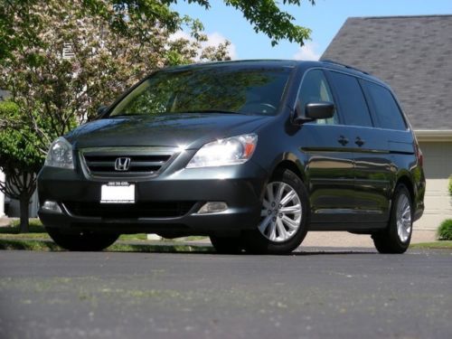 2006 honda odyssey touring w/navigation &amp; rear dvd entertainment center