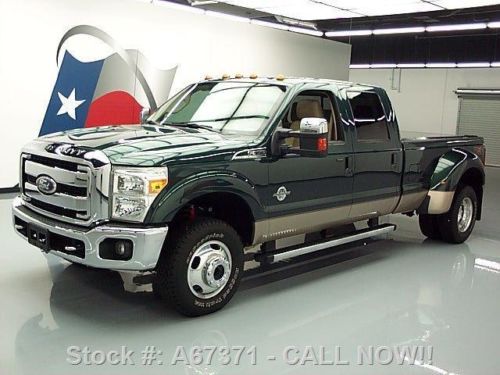 2011 ford f-350 lariat diesel drw fx4 4x4 sunroof nav texas direct auto