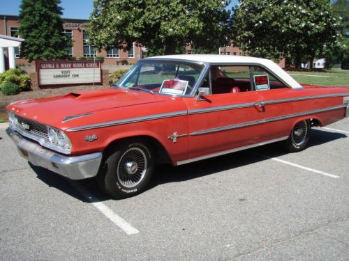 1963 ford galaxie 500, good original condition