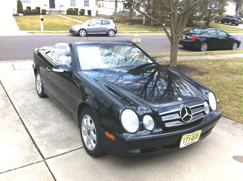 2001 mercedes-benz clk320 convertible - only 57k miles