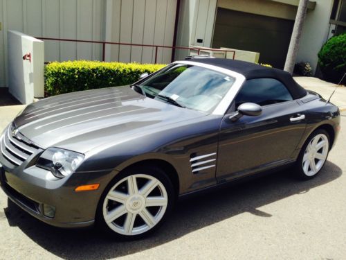 Chrysler crossfire convertible (grey--northern california)