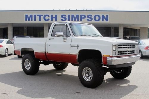 1984 chevrolet k10 short bed 4x4 original paint lifted sharp