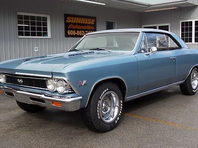 1966 chevrolet chevelle ss 396 recreation frame off restoration