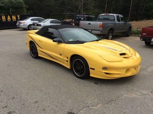 2002 pontiac trans am convertible cam ported heads