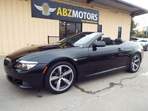 2009 bmw 650i convertible,sport pkg, nav, htd seats