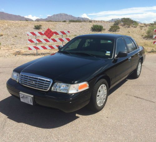 2008 ford crown victoria police interceptor sedan 4-door 4.6l