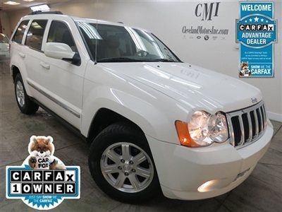 2008 grand cherokee limited 4wd navigation camera sunroof carfax finance 16595