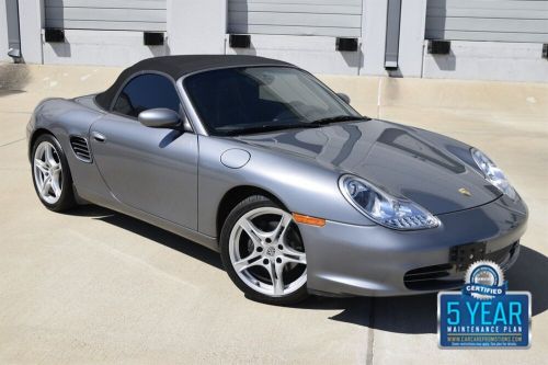 2003 porsche boxster 5spd manual 69k low miles new trade in clean