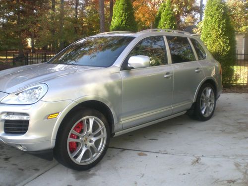 2008 porsche cayenne twin turbo 4.8l awd w nav/rear camera &amp; warranty