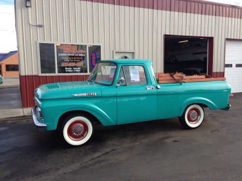 1962 F100 ford pickup picture unibody #5