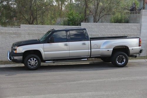 2007 chevy silverado lt (classic) 3500 4+4 duramax diesel dually