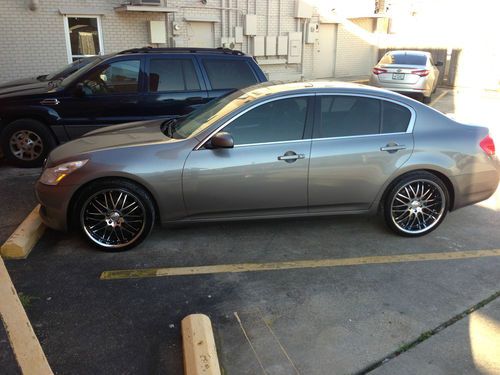 2007 g35 sedan with 20 inch xix rims!