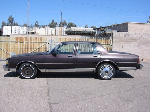 1989 chevorlet caprice classic no reserve!!!