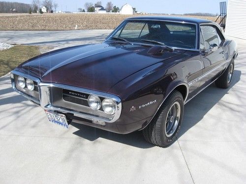 1967 pontiac firebird factory h.o 326ci 4-speed