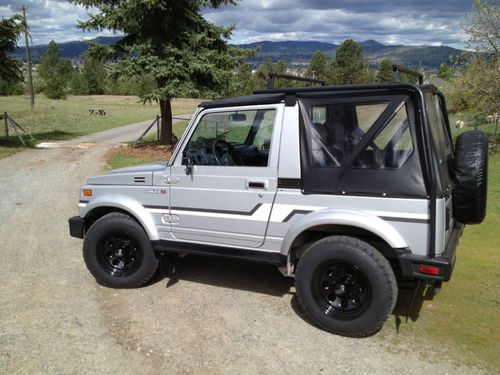 Clean, rust free, stock,1986 suzuki samurai jx, 4wd