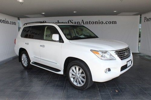 2010 lexus lx 570 w/ navigation, satellite radio, &amp; full leather