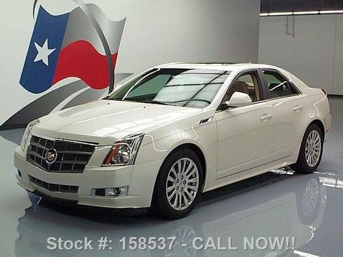 2011 cadillac cts 3.0l performance auto pano sunroof 6k texas direct auto