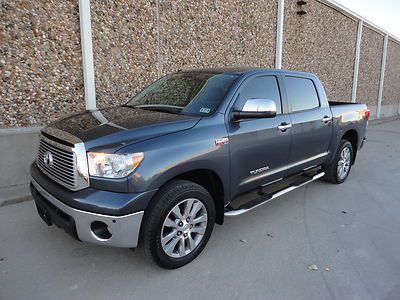 2010 toyota tundra crewmax limited platinum 4x4-navigation-moonroof-pristine