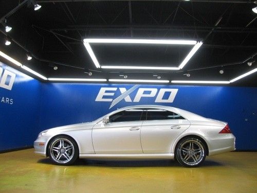 Mercedes-benz cls500 sport navigation xenon 20 inch wheels cd changer moonroof