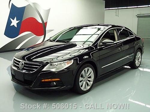 2010 volkswagen cc sport turbo 6-spd htd leather 46k mi texas direct auto