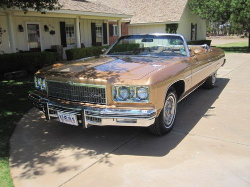 1975 caprice classic convertible, showroom new, 25k original, unrestored!!!