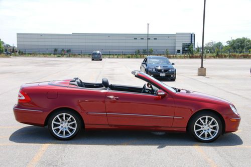 2004 mercedes-benz clk320 base convertible 2-door 3.2l pristine nr