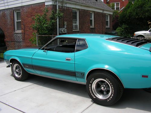 1973 ford mustang mach i fastback 2-door 5.8l