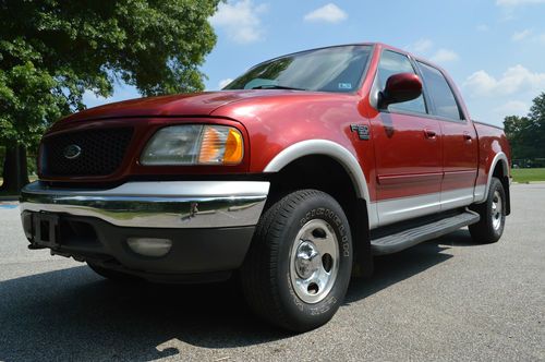 2002 ford f-150 xlt crew cab pickup 4-door 5.4l supercrew 4x4