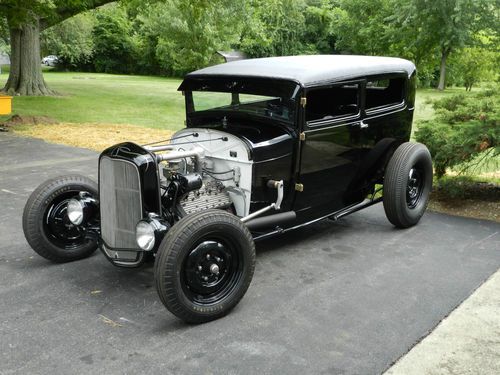 1930 ford model a sedan hot rod street rod custom v8 flathead 1932 32