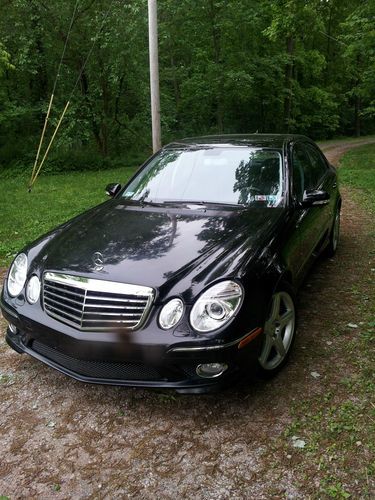 2008 mercedes-benz e350 4matic sedan 4-door 3.5l amg sport package