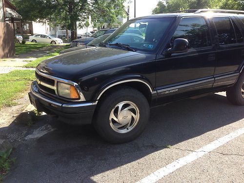 1995 chevrolet blazer lt 107k  4x4 no reserve leather