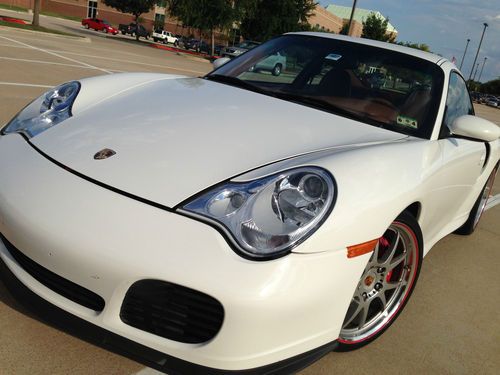 2002 porsche 911 turbo (996) - white! tiptronic! nav! major service! low miles!