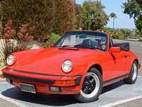 Californiaclassix 1986 porsche 911 carrera cabriolet * original paint * {65 pix}