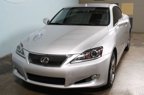 2012 lexus is350 c convertible 2-door 3.5l